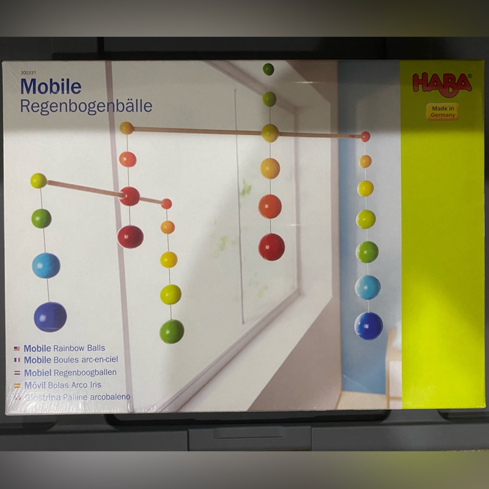 HABA Wooden Rainbow Mobile